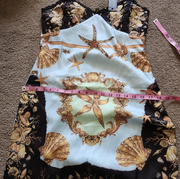 Womens Versace Midlength Seashell Dress - Picture 3 of 10
